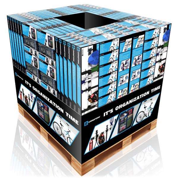 Pallet Display Custom Cardboard Pallet Display Stands Holiday