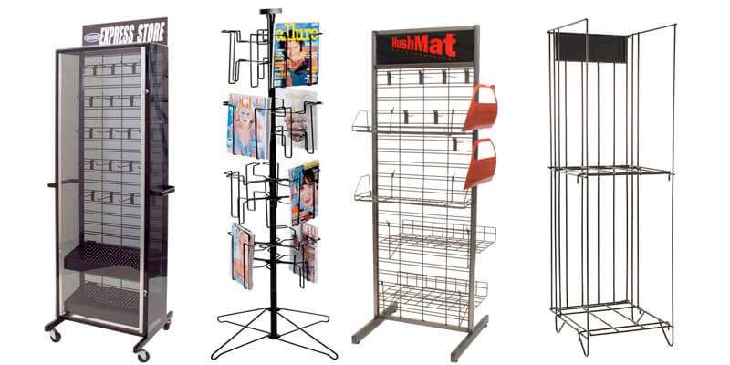wire display rack