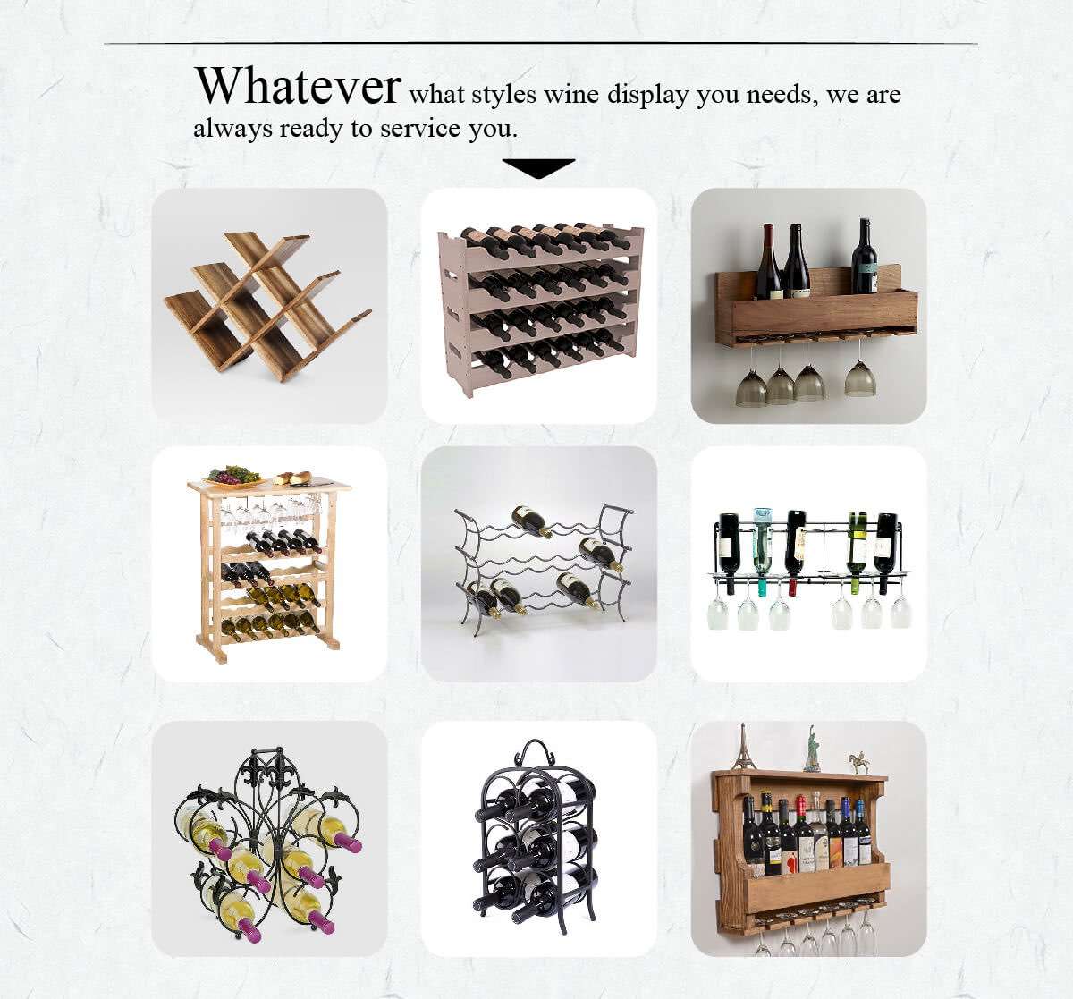 A Variety Of Wine Rack Design