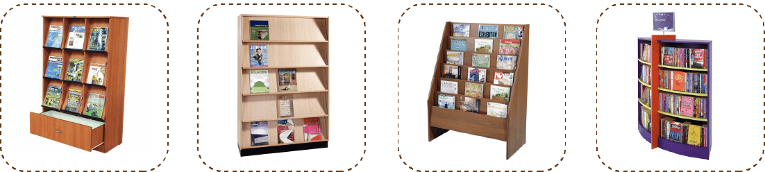 retail shop book rack