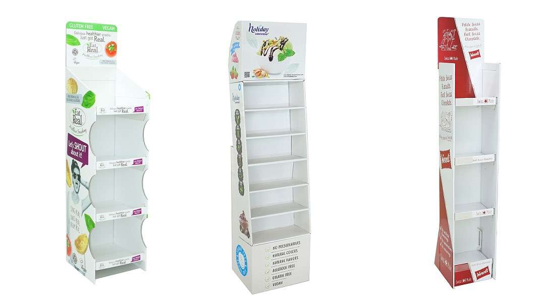 Cardboard Display Unit ——Floor Display Stands