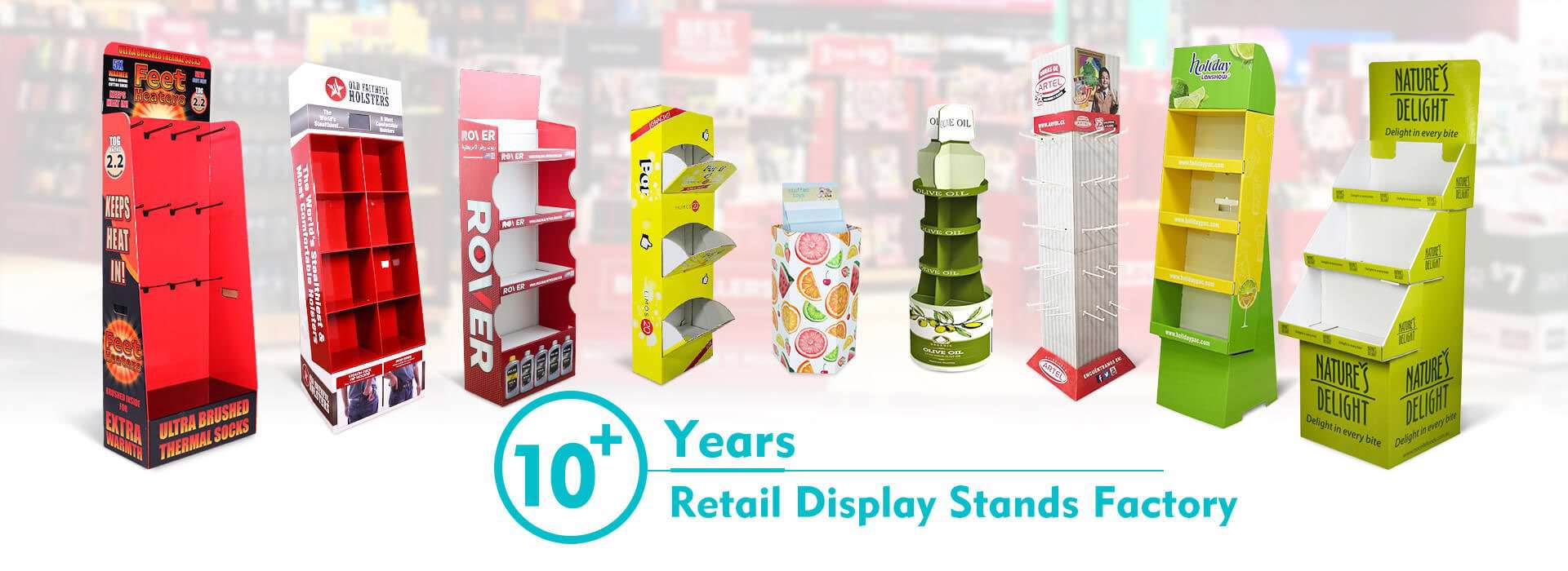 NOW!! Contact Us To Meet Your Display Stands Needs