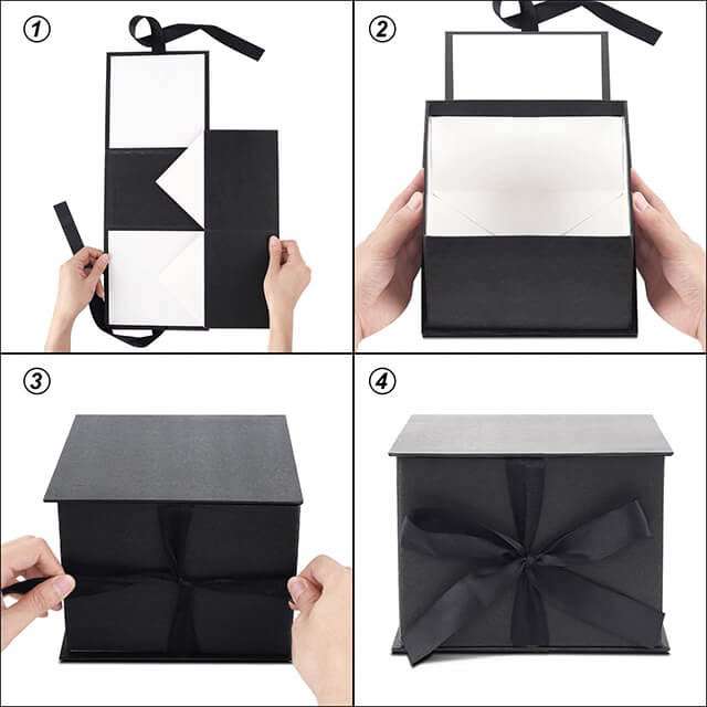 Foldable Flat Gift Box
