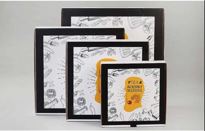 1.personalised pizza box