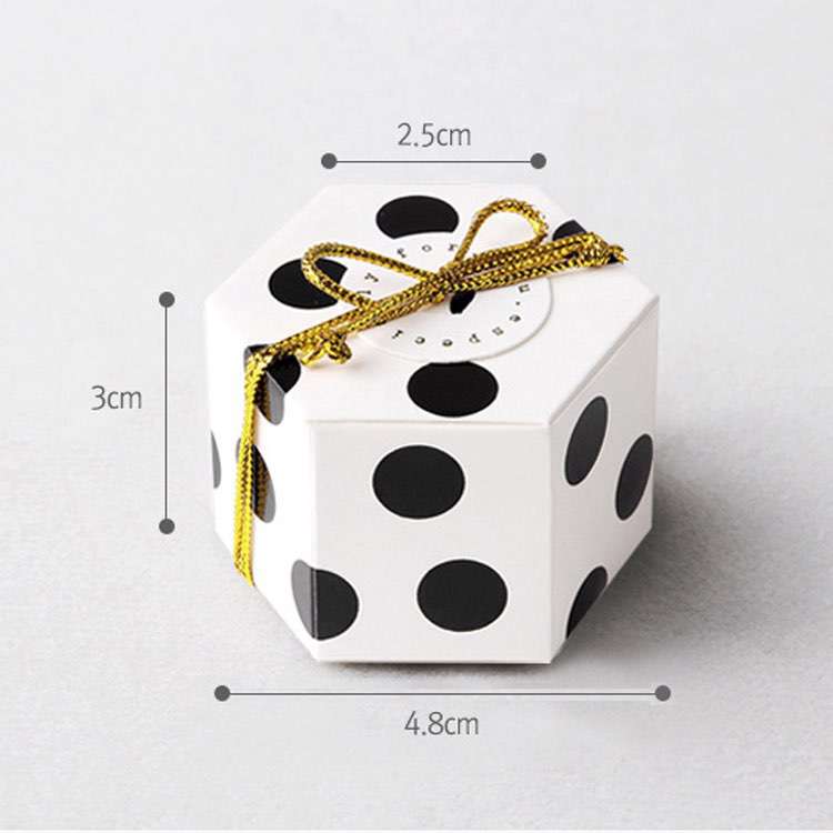 5.hexagon chocolate box