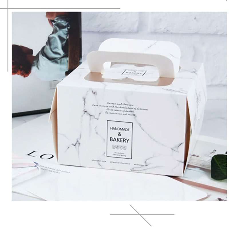 7.Marble cake box