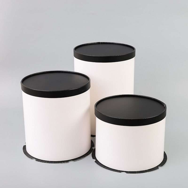 2.White card cake box