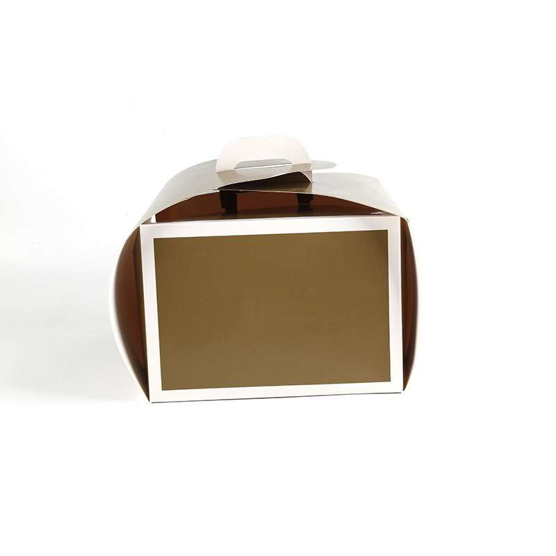 4.Brown cake box