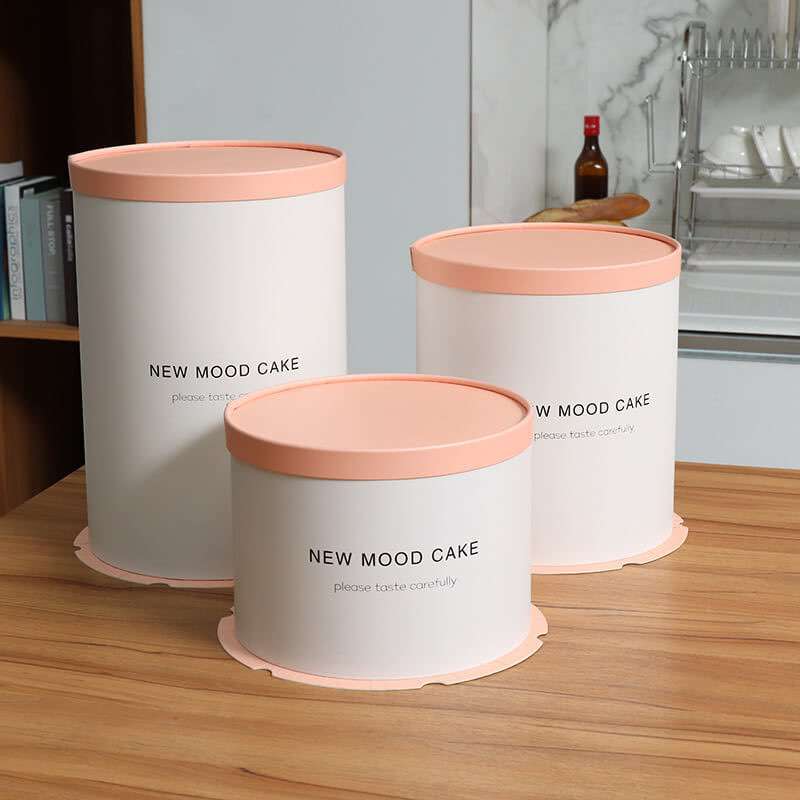 1.Round cake box