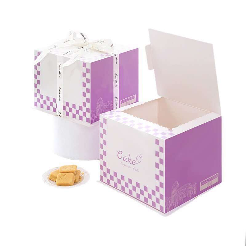 3.Purple cake box