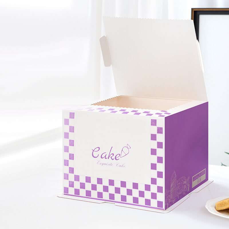 5Purple cake box