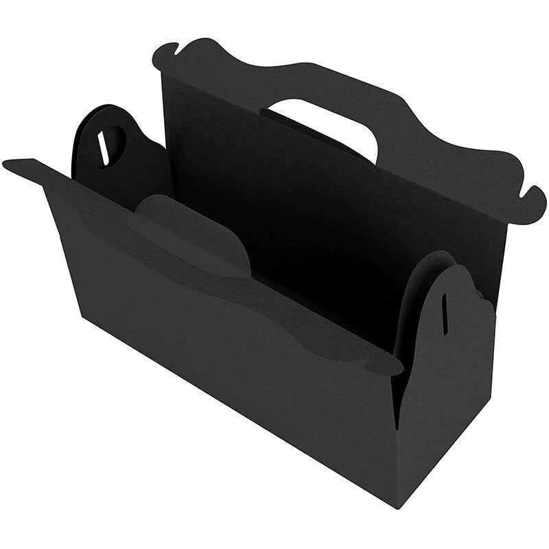 2.Black portable cake box