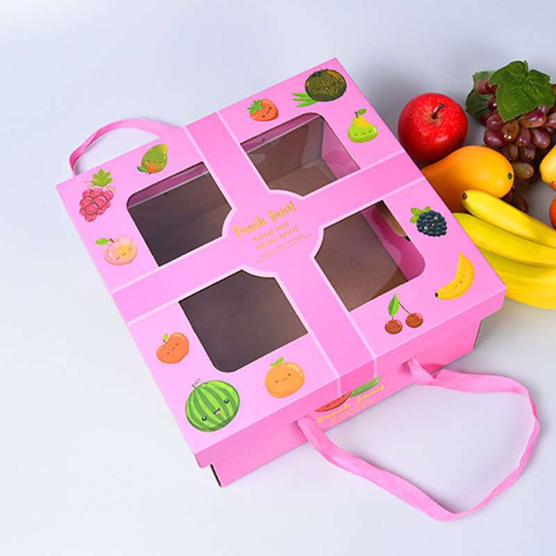 2.Fruit box with window
