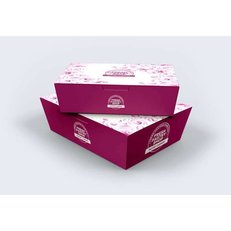 2.fresh pastry boxes