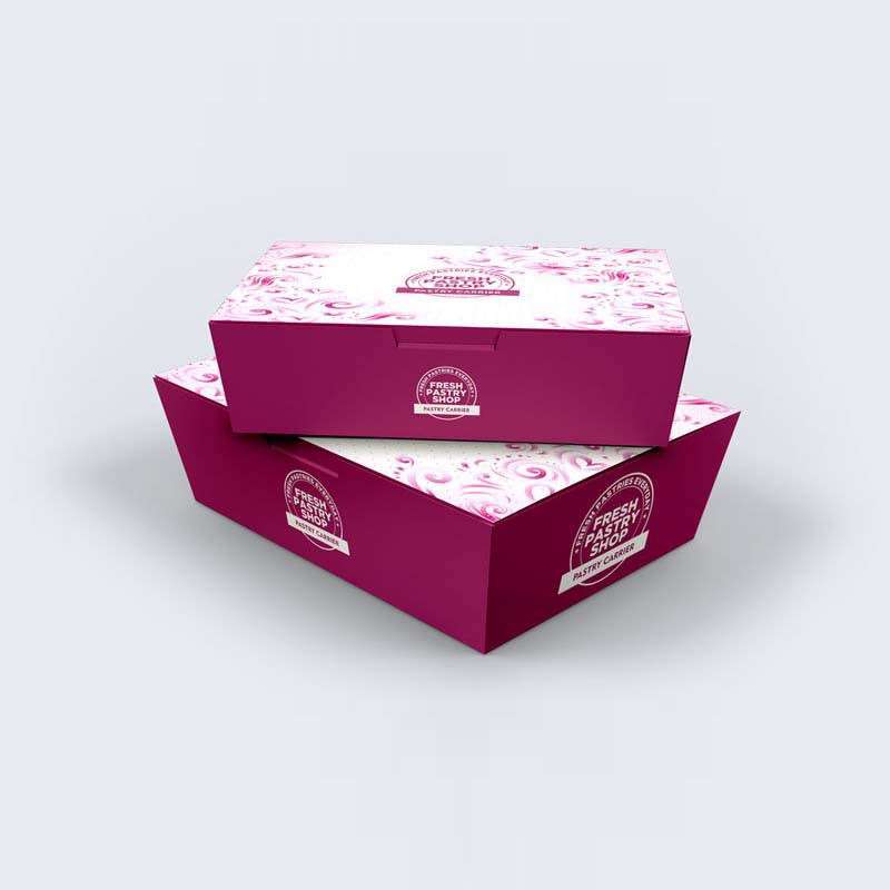 2.fresh pastry boxes