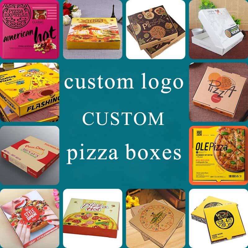 3.Pizza box with cartoon design
