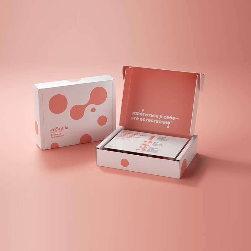 5.pink packaging box