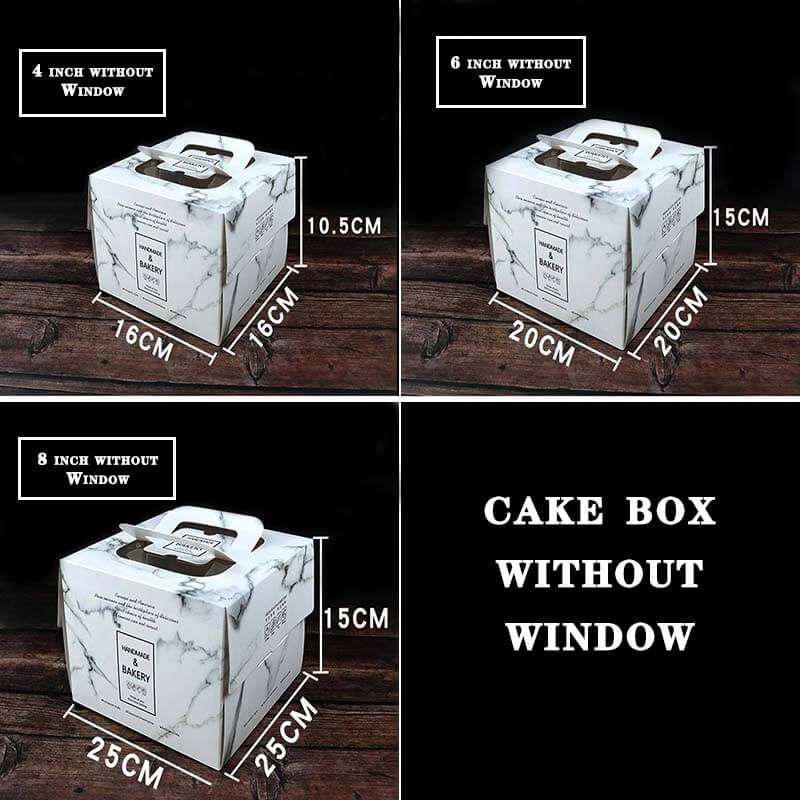 2.Marble cake box