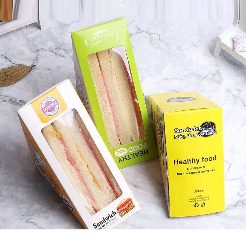 Triangle Sandwich Packaging Bag  Plastic Packaging Sandwiches