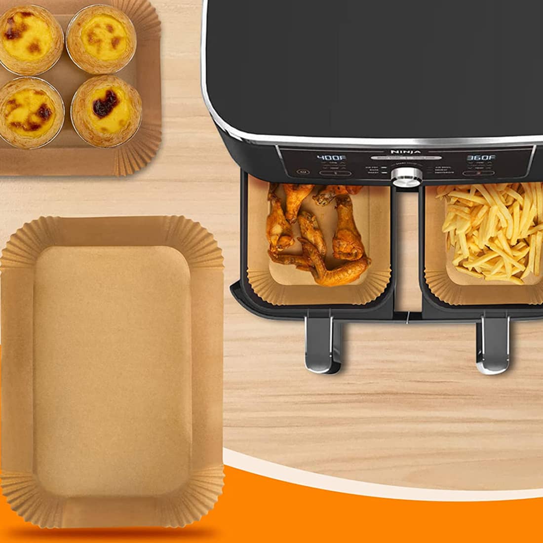 Is it dangerous to use disposable air fryer paper? Holidaypac