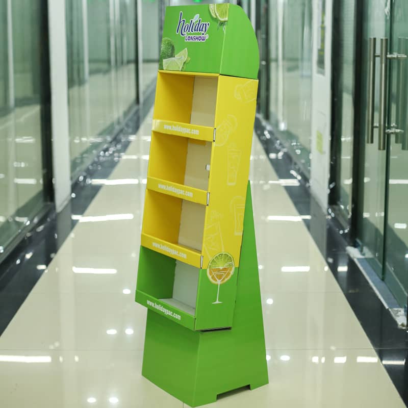 Floor Cardboard POP Displays - Holidaypac