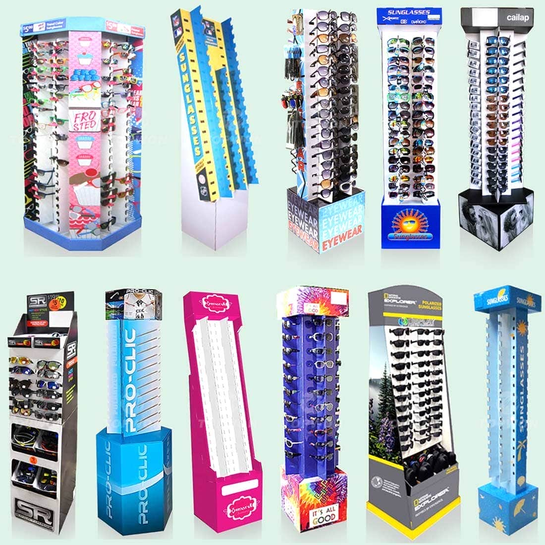 Sunglasses Display Stand