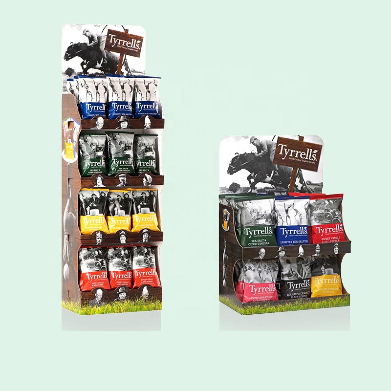  Cardboard Pet Product Dog Cat Store Shop Food Toy Display Rack - Holidaypac