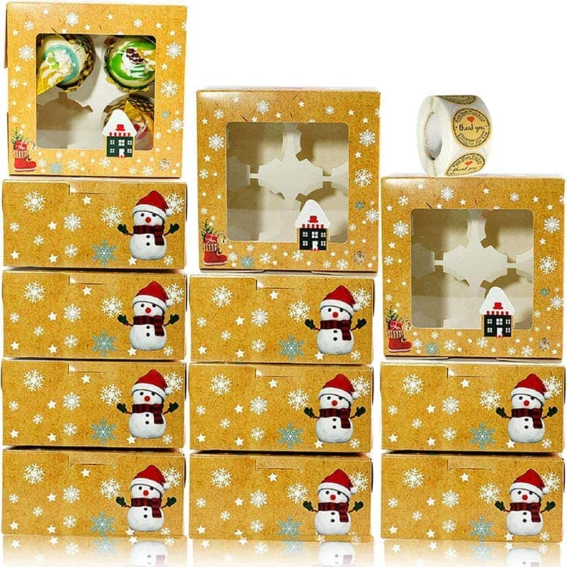 Christmas bakery gift box