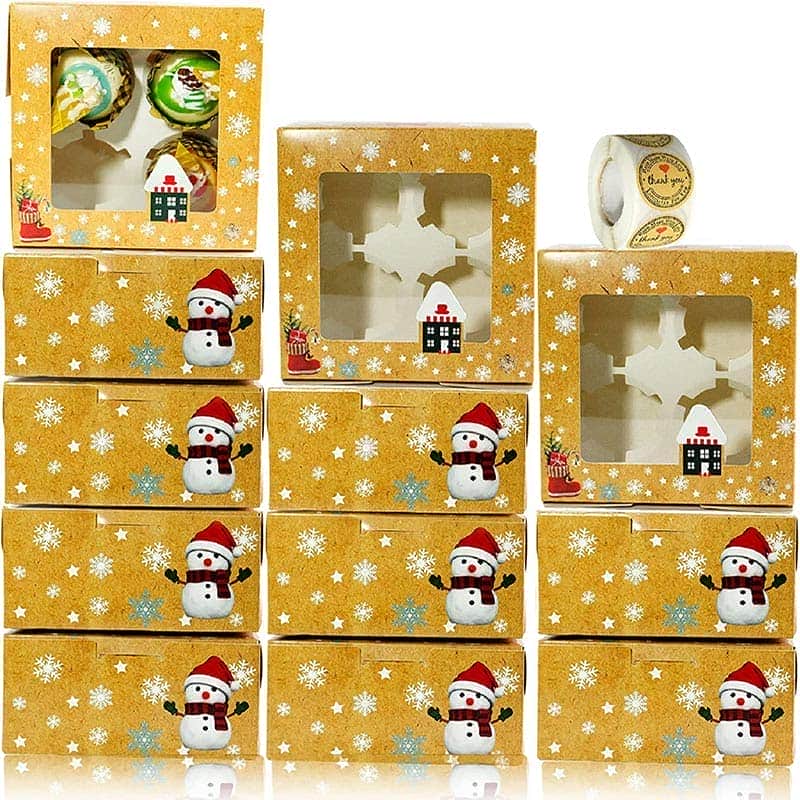 Christmas bakery gift box
