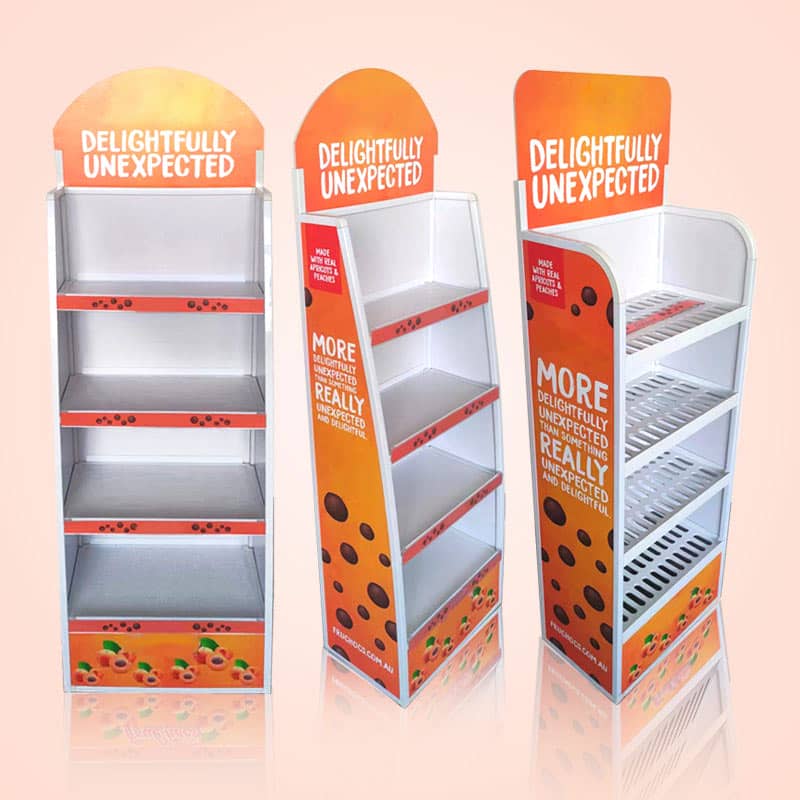 Custom Logo Stand pp extrusion display stand - Holidaypac