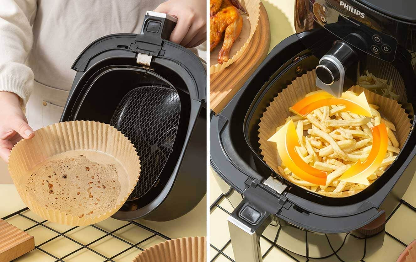 Dropship Air Fryer Disposable Paper Liner Non-stick Disposable