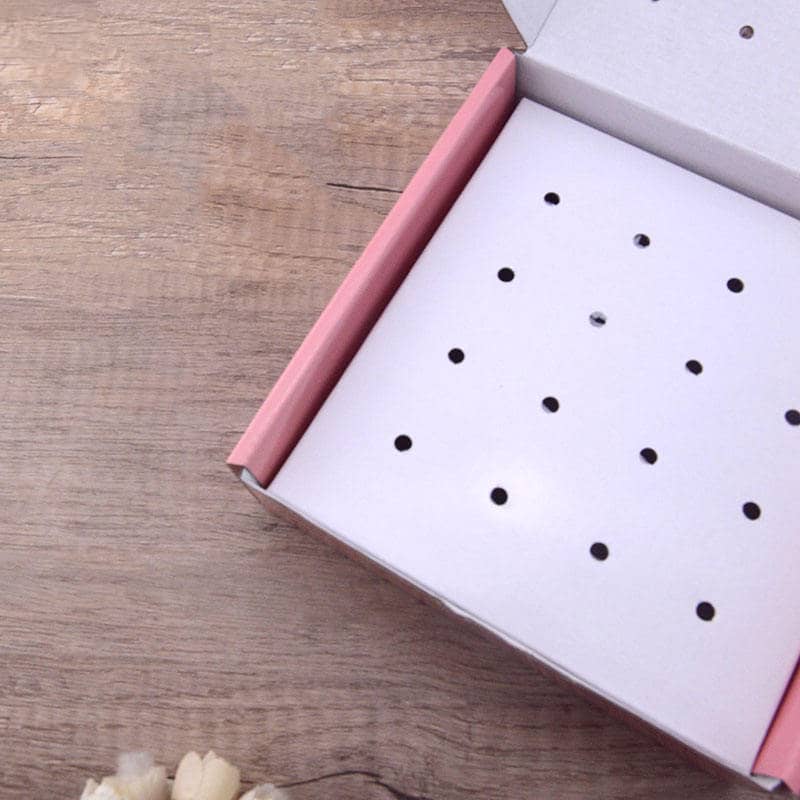 Custom Lollipop Packaging Box with holes and inserts