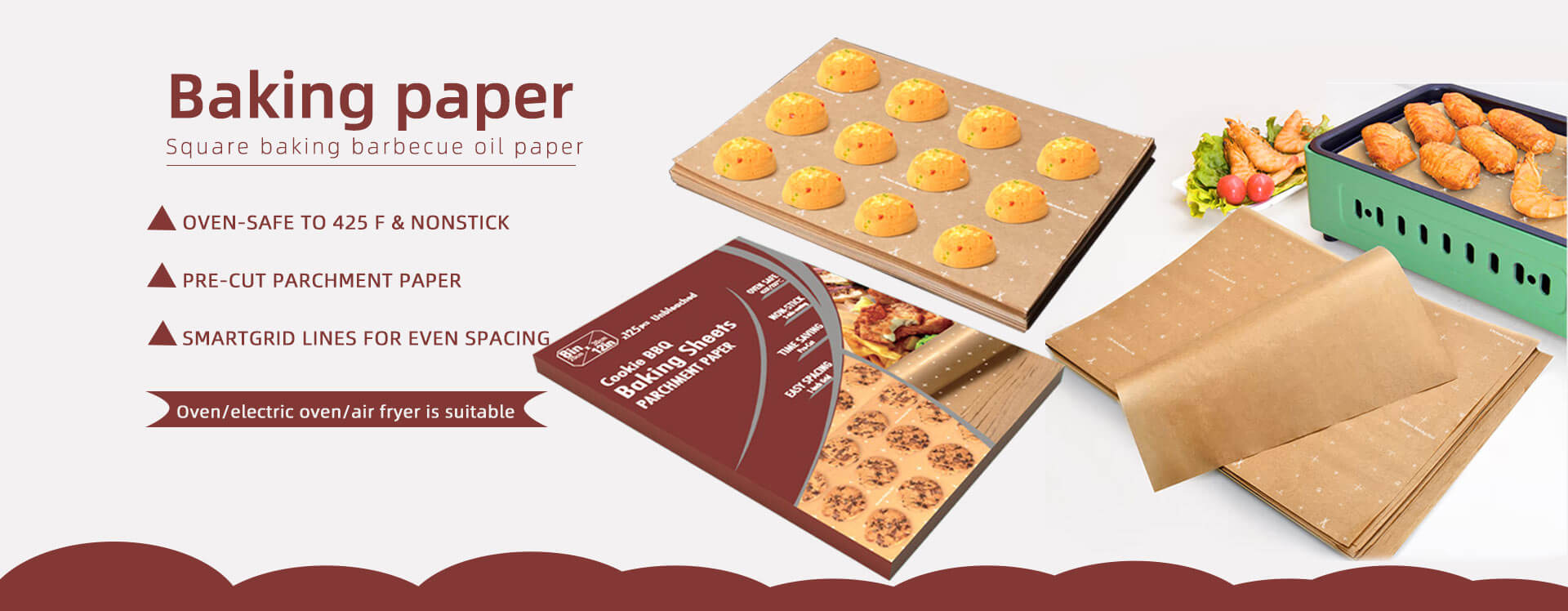 Wholesale or Customized Parchment Paper For Baking