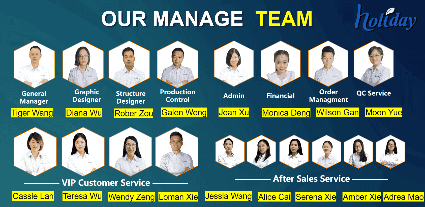 holidaypac company team