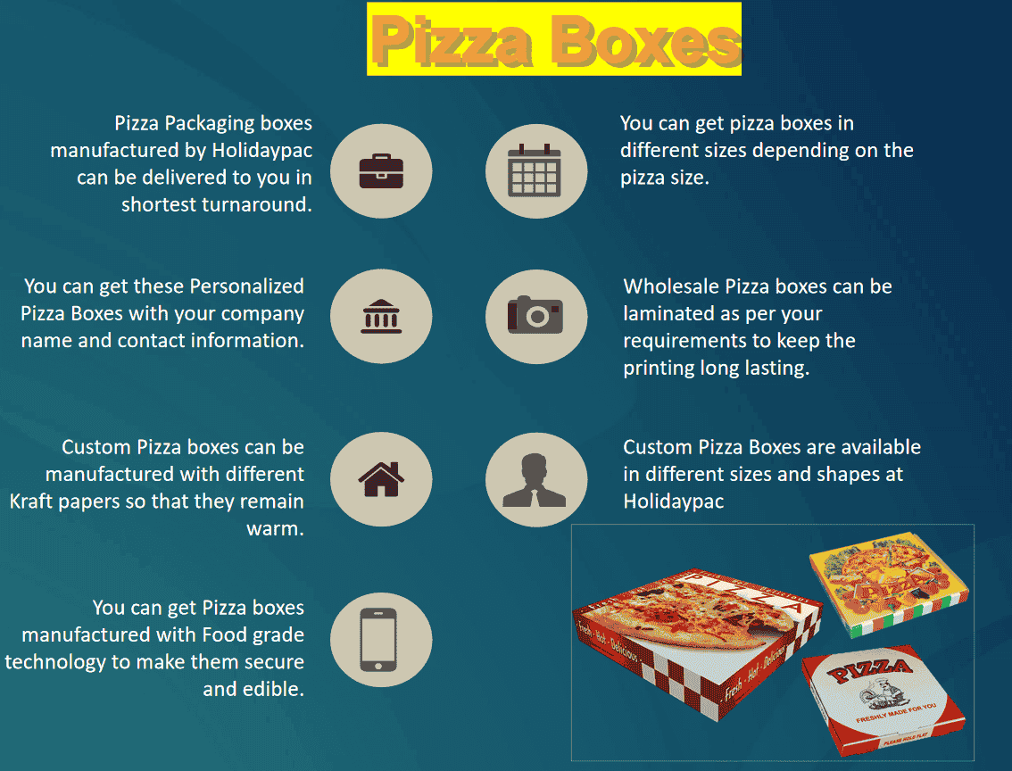 pizza boxes