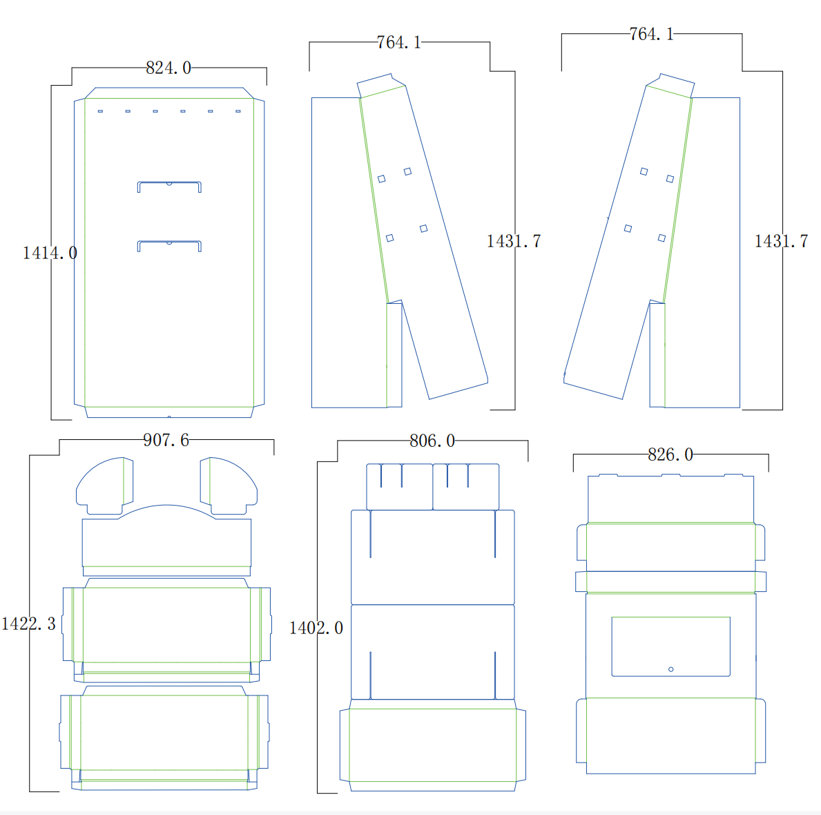 customized floor display template