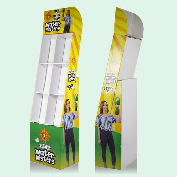 Best Price Corrugated Floor Displays For Magazine