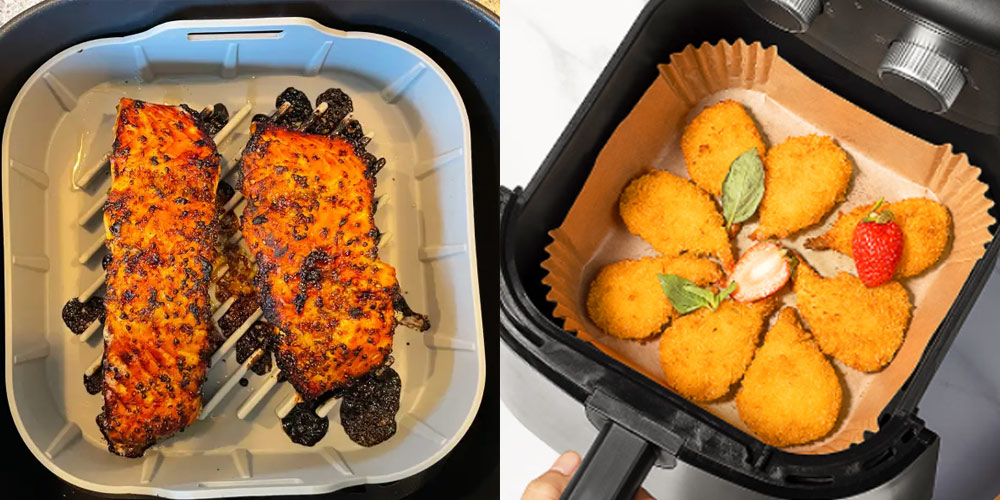 The Best Air Fryer Liners - Savor + Savvy