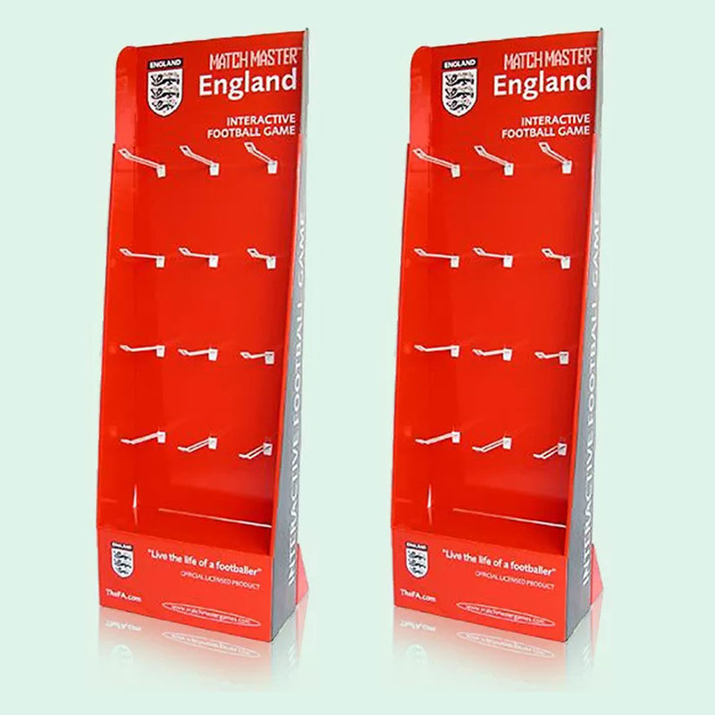 Factory Customized Cardboard Hook Display Stands - Holidaypac