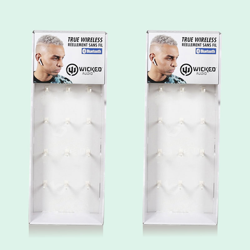 Factory Customized Cardboard Hook Display Stands - Holidaypac