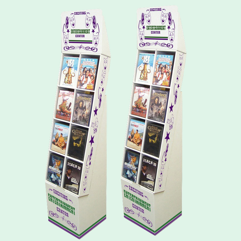 Durable Cardboard Book Display HLD-YPZ031