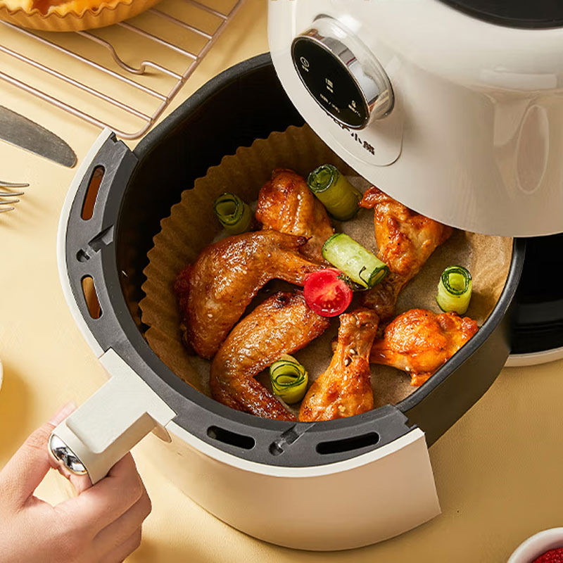 Factory Price Convenient Heat Resistant Nonstick Greaseproof Air Fryer Liner For Air Fryer Disposable Air Fryer Liner