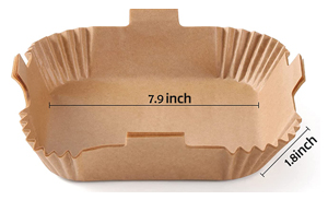 Air Fryer Disposable Paper Liner Square