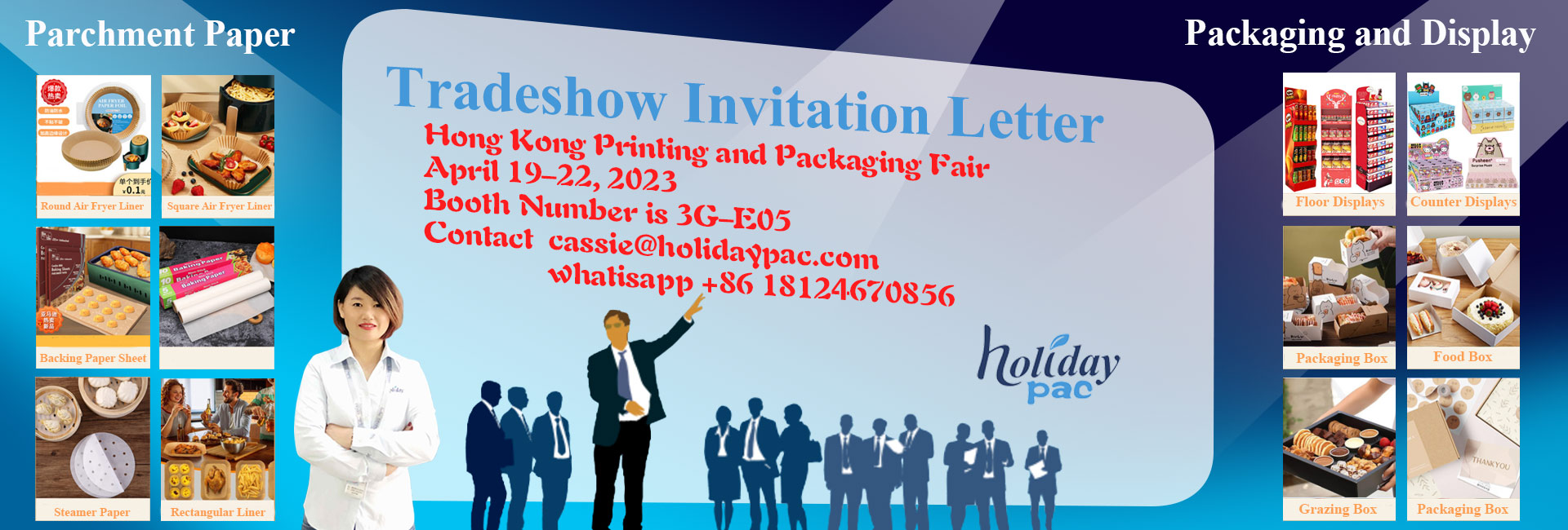 Holidaypac will attend Hong Kong Printing and Packaging Fair 2023