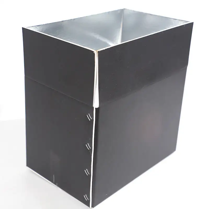 Customizable Foldable Catering Food Thermal Insulation Transport Boxes Aluminum Foil Foam Insulated Shipping Box