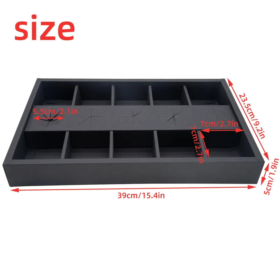 Wholesale black and white kraft paper grazing box catering packaging platter box partition for picnic party grazing box