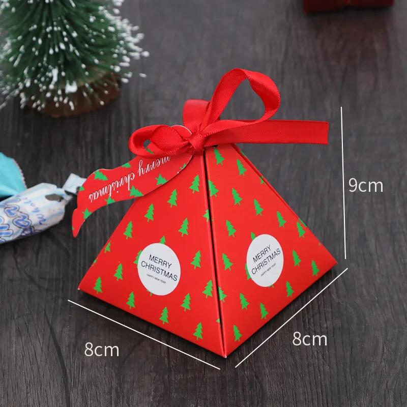 Foldable Fancy Empty Luxury Ornament Packaging Christmas Candy Chocolate Gift Carton Box For Sweets