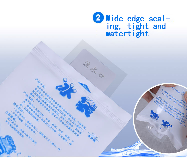 Holidaypac Reusable Shipping Cooler Cold Pack Ice Gel Pack For Food Cooling Package Cold Pad