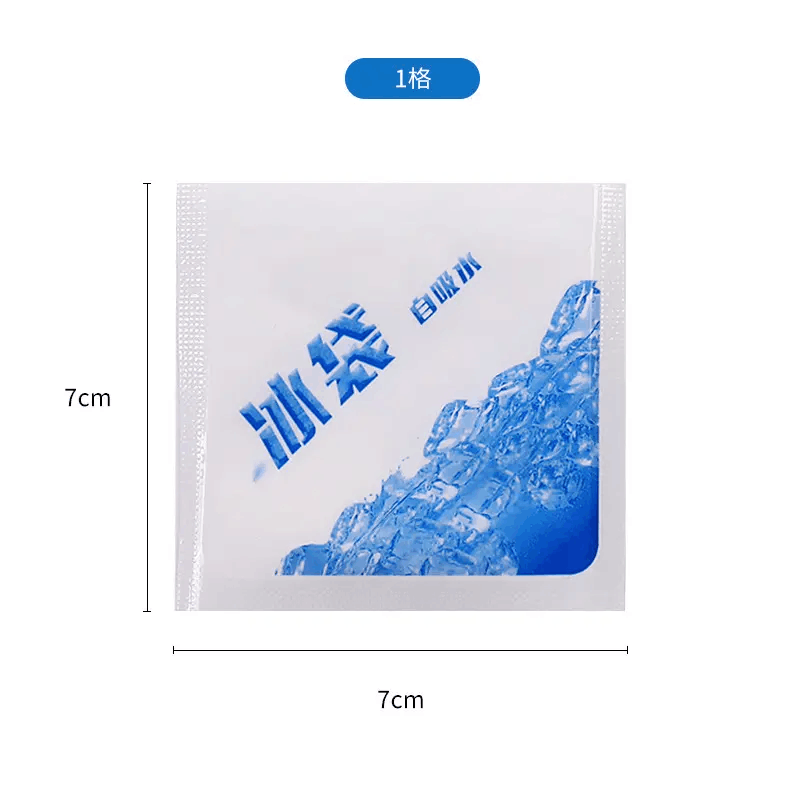 Holidaypac 24 Cell Sheet Seafood Food Delivery Packaging Ice Pack Sheet Absorption Water Fabric Reusable Freezer Dry Ice Cold Gel Packs