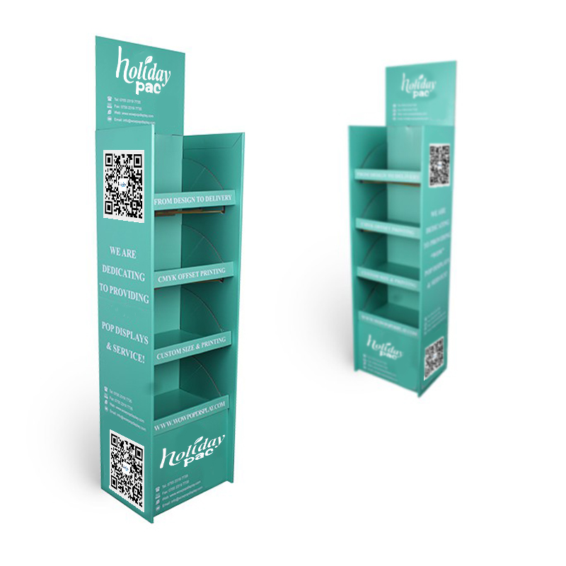 Custom POS POP Cardboard Display Stands - Holidaypac
